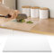 Planches à Découper en Acrylique pour Comptoir de Cuisine - 40 x 30 cm Planche Transparente Antidérapante avec Lèvre de Protection, Convient pour Usage Domestique et en Restaurant.