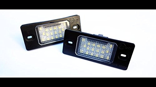 goingfast LED-registreringsskyltbelysning för VW Golf 4 Break Bora