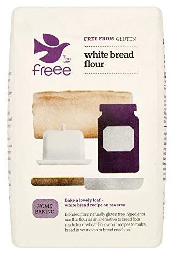 Doves Farm Glutenwhite Bread Flour?1Kg(Pack of 5)