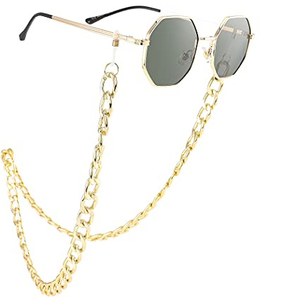 Bohend Mode Sonnenbrillen Kette Gold Frauen Brillenkette Brillenzubehör Zum Brille Und Sonnenbrille
