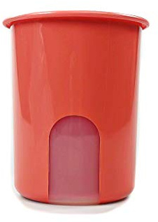 Tupperware Bingo 1,25 L helles rot Trockenvorrat Vorrat Dose Box Behälter