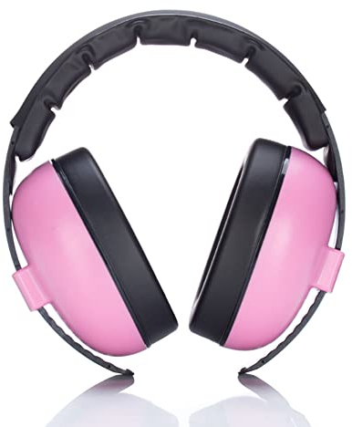 iNelihoo Baby Gehörschutz Kopfhörer mit Geräuschunterdrückung Kinder Kopfhörer Lärmschutz Gehörschutz Schlaf Verstellbares Kopfband für Kinder Kleinkind Flugzeug 0-3 Jahre