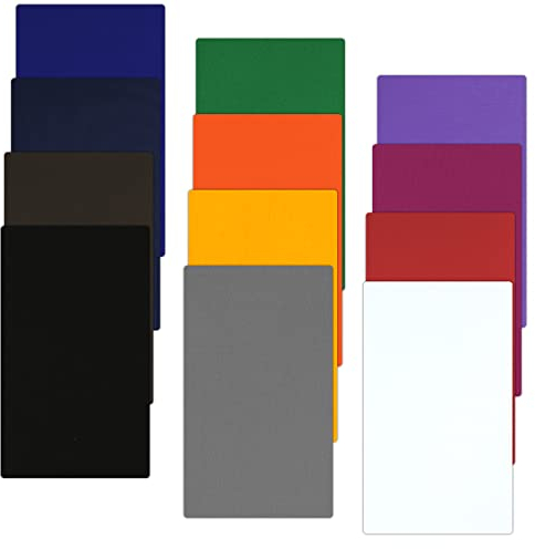 Selbstklebende Flicken für Stoff, Tikplus 12 Stück Nylon Reparatur Patches, Wasserdichte flicken Reparatur Stoff für Daunenjacke Zelt Schlafsack Regenmänteln, 20x10cm