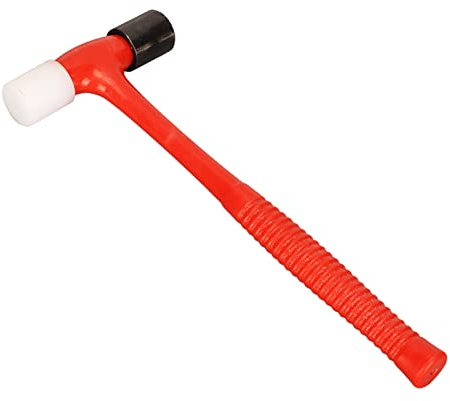 Double-Faced Soft Mallet Mini Mallet with Rubber Handle Jewelry, Wood, Flooring Installation Mallet Plastic Handle Hammer
