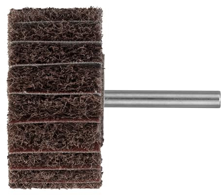 LUKAS-ERZETT 10 x Fächerschleifer SFM universal 40x20 mm Schaft 6 mm Korund Korn 100/80-13,5x8,5x6,5cm