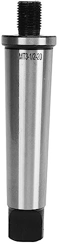 Clé de Mandrin pour Perceuse à Colonne, Mandrin Type MT3 pour Tige de Tournevis à Percussion 1/2 Po - 20 Adaptateurs à Cône Morse Durci filetés