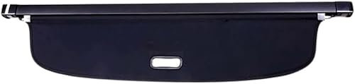 ZhanHY Einziehbarer Auto Laderaumabdeckung Rollo für VW Tiguan L 2017-2018,Hutablage Zum Schutz Der PrivatsphäRe Cargo Cover
