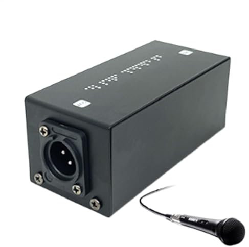Préampli pour Voix – Gain de 28 DB – Préampli de Microphone Dynamique en