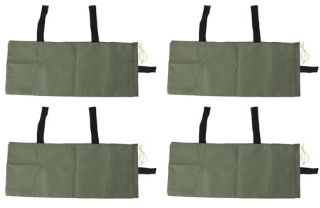 4 banchi di sabbia di inondazione 600d in tessuto oxford in tela long tela addensata intaglia per la protezione delle inondazioni porte della casa finestre Garage Garage rapido (CHIUSA COLLEGGIO)