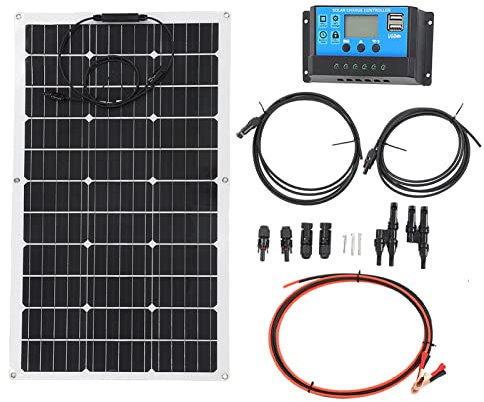 90W flexibles Solarpanel-Ladegerät, energieeffizient, für Wohnmobil, Boot, Zelt, monokristallin