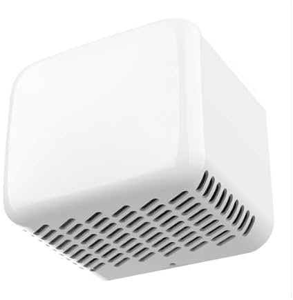 GASFRIGO® - KUBO Aspiratore bagno Ø 100mm Oerre 0018000 - Estrattore aria Ventilatore Silenzioso per Umidità e Odori, Alta Efficienza, Facile da Installare, Ideale per Bagni wc uffici cucina