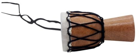 Kleiner Djembe Halskette, Afrikanische Handtrommel