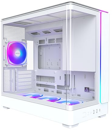 Torre MATX MONTECH King 15 Pro ARGB White
