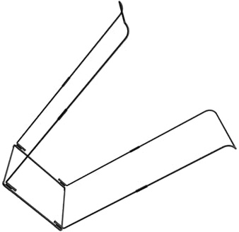 rongweiwang Un Support fiable pour Sacs poubelles est Indispensable en extérieur. Il Offre Un Meilleur Maintien pour Les Sacs poubelles de Jardin. Support métallique pour, Camping, Feuilles