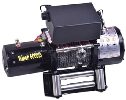 Verricello Elettrico Motore 3000lbs 12V/24 V Veicolo Cross-country Self Rescue And Extrication Piccolo Gru For Trazione For Veicoli(12V)