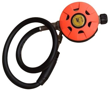 AMSLSIU Regulador de Segunda Etapa para Buceo con escafandra autónoma Regulador de Segunda Etapa para Buceo con escafandra autónoma Ajustador Manguera oxígeno para respiración Respiración Manguera