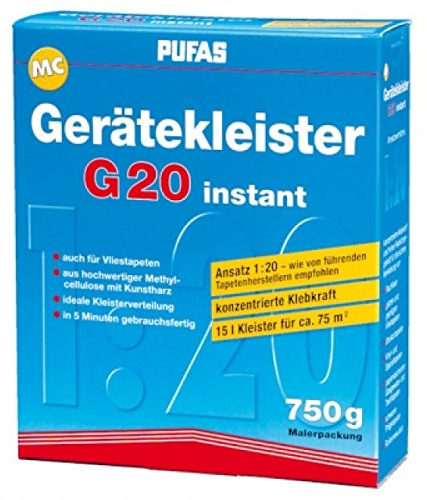 Pufas MC-Gerätekleister G 20 0,750 KG