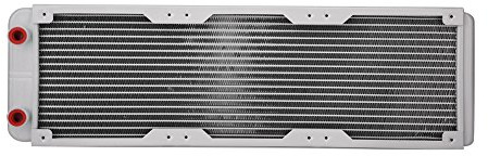 Bewinner G1/4 Aluminium-Kühler, Wasser-Kühlkörper-Flüssigkeits-Wärmetauscher, hochwertige galvanisierte und Aluminiumbeschichtung, Antioxidationsmittel und langlebiger Kühler(360mm)