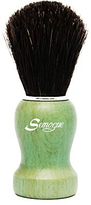 Pennello da Barba Pharos-C3 Cavallo Pure Black Verde Oceano