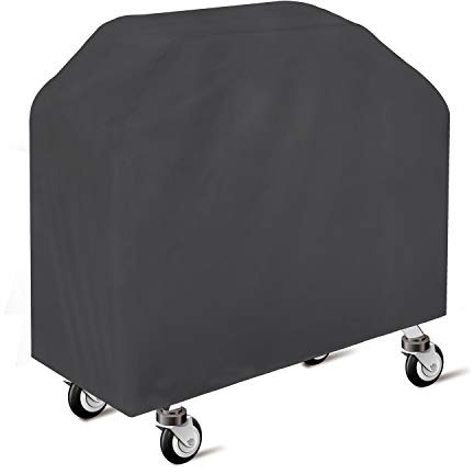 ANFTOP Funda para Barbacoa Impermeable, 150x100x125cm Cubierta para Barbacoa 210D Protector para BBQ Parrilla Anti-Viento/UV/Impermeabilidad