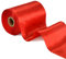 TONIFUL 10cm x 20M rotes ​Band breit geschenkband große Schleife Satinband für Auto Bogen Große Eröffnungszeremonie Schleifen Dach- und Außendekoration Partydekoration Stuhl Hochzeit Der Valentinstag