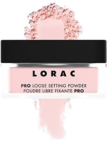 LORAC PRO Loose Setting Powder | Finishing Powder | Soft Rose Pink