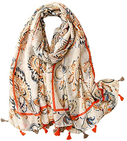 FAIRYGATE Schal Leopardenmuster Damen Schals & Tücher für Frauen Großer Tuch in Vielen Schönen Farben Tierdruck XXL Stole Personalisierte Geschenke 0081