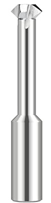 JAINGU 90 Degree Front Back Deburrer Double Angular Chamfering Cutter Inner Chamfer For Metal Hole Internal CNC Tool,D4x16xD2.4xD4x50