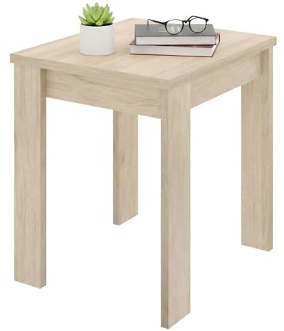 Dmora Tavolo Allungabile Comer 67x134x79h cm Marrone Rovere 6 Posti Allungabile, Meccanismo Estensione a Libro