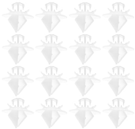 OTOTEC 30pcs Clips de Garniture de Panneau de Moulure de Porte Latérale Bande en Plastique 856560 856548 Compatible avec Peugeot Expert Compatible avec Citroën C4