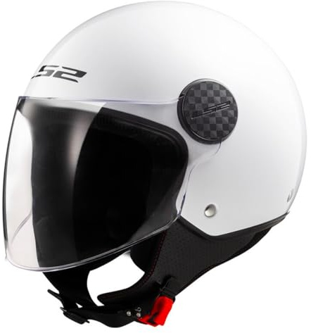 LS2, Casco Moto Jet SPHERE II SOLID White, M