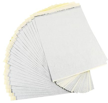 Beatifufu 25blätter Transferpapier Schablonenpapier Thermoschablonenpapier DIY Transferpapier Für Durchschreibkünstler Und Tätowierer