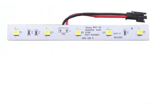 EXTRWORY Refrigerator LED Light Bar Strip Lamp,Fridge Light Bulbs,E123995 W27-35 BCD-455WKGM Refrigerator Parts Front-Door