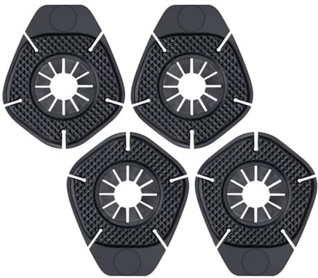 SGERUFZ Almohadilla Del Orificio Del Limpiaparabrisas,Protectores De Limpiaparabrisas Para Coche,Limpiaparabrisas Brazo Agujero Protector 4PC Protección Contra El Polvo Las Hojas La Lluvia Y La Nieve