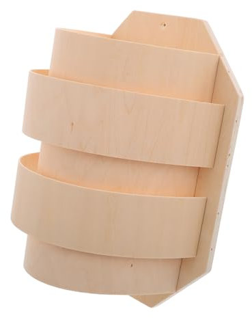 Amosfun Pantalla Para Lámpara De Sauna De Madera Ligera Cubierta Práctica Para Bombilla Accesorio Que Ofrece Luz Suave y Fácil Instalación Salas De Vapor