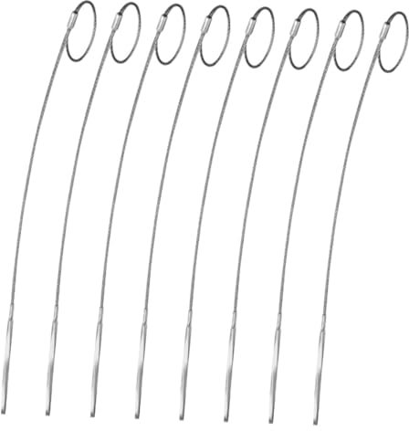 Holibanna Lot De 8 Brochettes De Barbecue Yakitori Brochettes De Grill Brochettes De Cocktail Petites Brochettes De Canard Accessoires De Barbecue Brochettes Pour Brochettes De Fruits