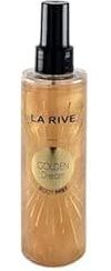 La Rive Golden Dream Spray corporel chatoyant pour femme avec brillance dorée 200 ml