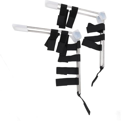 RASTKY Leg Chair Lightweight Exoskeleton for Outdoor Camping Ergonomic Wearable Seat for Fishing Concerts,Aluminum Nylon Rubber (L)