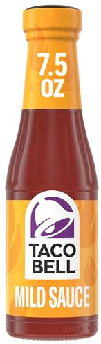 Taco Bell Salsa, suave, botella de 7.5 onzas | Sabroso sin abrumador, una salsa de tacos suave con tomate y chiles, vierte tacos y burritos, ideal para nachos