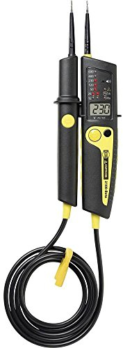 Beha Amprobe 4709243 2100-GAMMA Zweipoliger Spannungspruefer III 1000 V, CAT IV 600V Akustik, LCD, LED, Schwarz