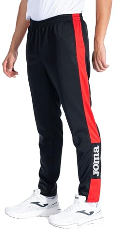 Joma - Pantalón Largo Deportivo Hombre, 5XS - 3XL - Bolsillos, Cintura Elástica con Cordón y Bajo con Cremallera - Championship IV