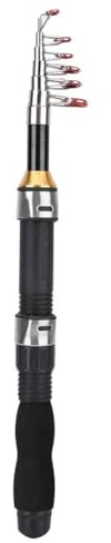 Telescopic Fishing Rod - Portable Mini Pocket Pen Pole for Ice and Sea Fishing, Retractable Jigging Rod for Beginner and Angler (1.2M/1.5M) 28049-100