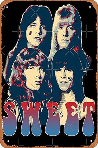 The Sweet Poster Retro Metallblech Vintage Schild 30,5 x 20,3 cm Home Bar Man Cave Wanddekoration