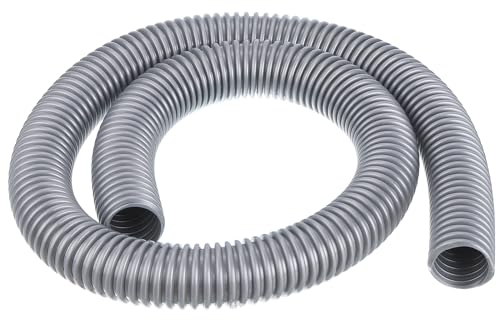 PATIKIL EVA Flexible Aspiradora Limpieza Manguera, 32mm Exterior Diámetro 1M Longitud Polvo Colección Manguera para Industrial Aspiradora, Gris