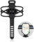 WEHOOM Smartphone Halterung Fahrrad, Silikon Handyhalterung Fahrrad, Universal Bike Phone Holder, Handy Fahrradhalterung, Fahrrad handyhalterung Lenker für 4 bis 7 Zoll Smartphones(Schwarz)