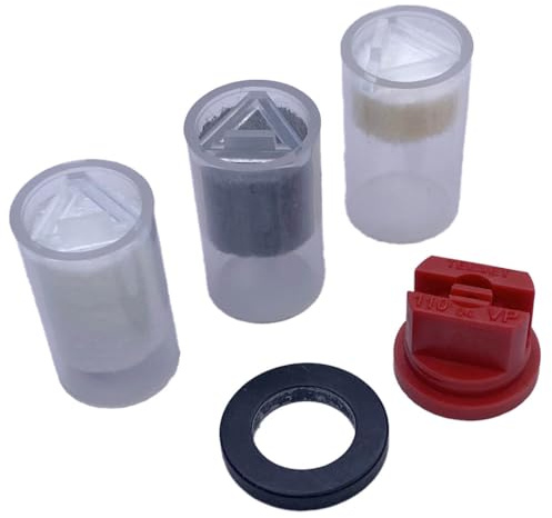 Würth Ersatzteil-Set 5 Teile 3X Schaumeinsätze, 1x Düse, 1x Dichtung 0891599101 für Würth Schaumsprühflasche Perfect Foam Nr. 0891503021 (B08CZSJXYS)