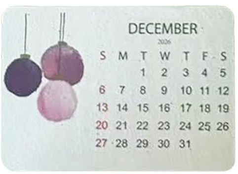 Calendario ecológico de semillas de amor plantables 2026, calendario de semillas plantables, calendarios de planificador de 12 meses para aula, suministros de agenda del hogar