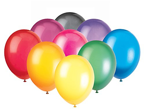 Assorted Color Premium Latex Balloons (30cm) Pack of 50 - Vibrant Party Decorations for Birthdays, Weddings, and Events