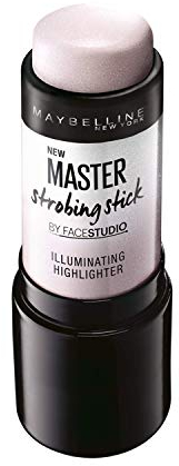 Maybelline New York Master Strobing Stick Illuminante in Stick, Texture Cremosa e Leggera, 100 Light Iridescent