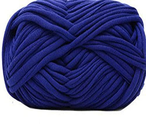 Zoomlie 10 Rollen gewebte Stofflinie, Doppelstrickgarn, 100 % Polyester, super weich, grob, sortierte Farben, Häkelwolle zum Stricken von Decken, Kissen, Handarbeiten (8 Knäuel, Farbe 26)